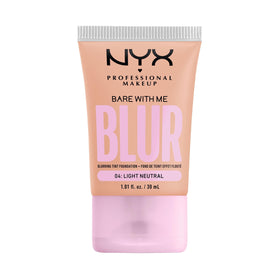 NYX PROFESSIONAL MAKEUP front packaging showing product and shade, clear branding and benefit