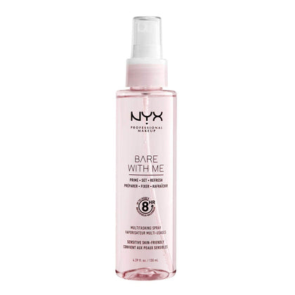 NYX Bare With Me front packaging showing label and dewy finish benefit