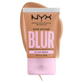 NYX Bare With Me close-up of matcha and niacinamide ingredients, showing skin benefits