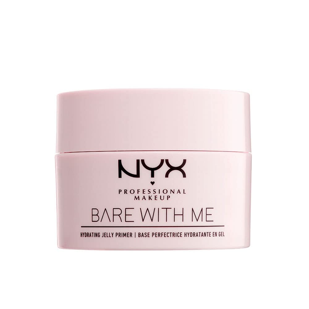 NYX PROFESSIONAL MAKEUP jar front showing jelly primer texture and lightweight hydration