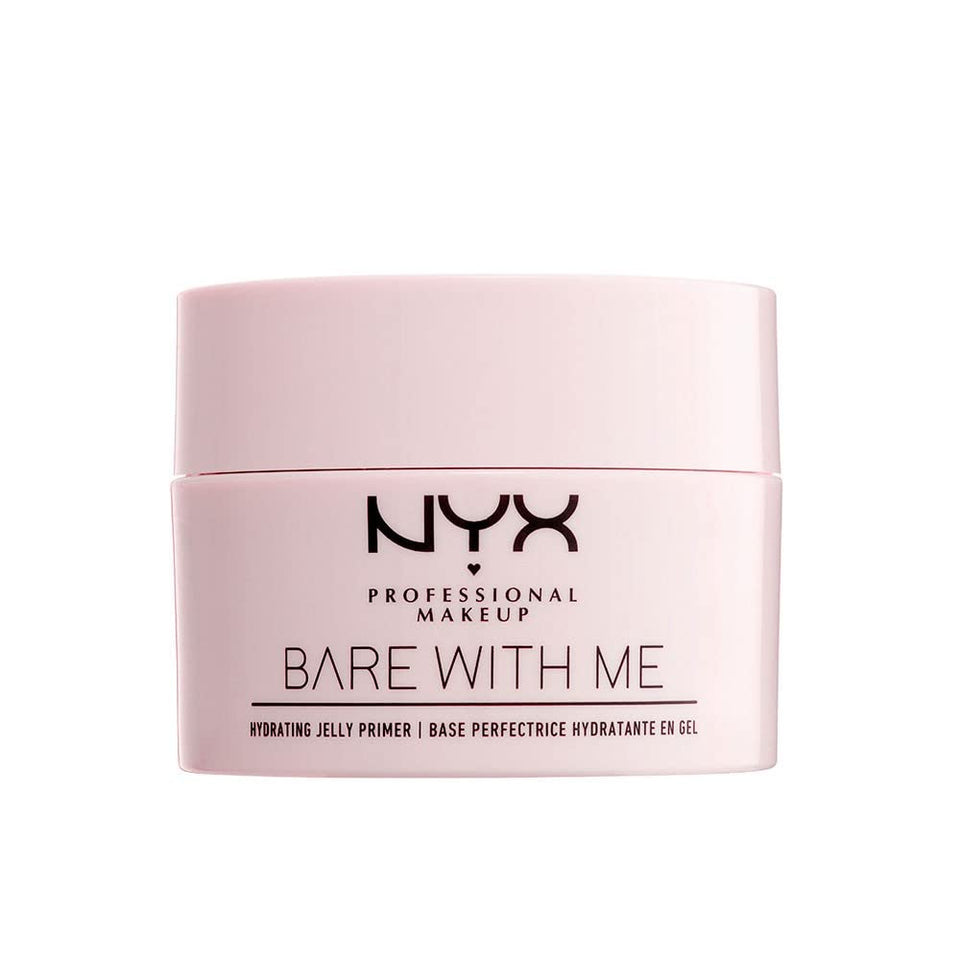 NYX PROFESSIONAL MAKEUP jar front showing jelly primer texture and lightweight hydration
