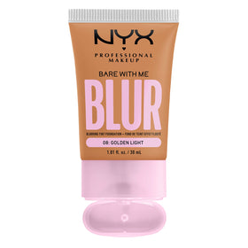 NYX PROFESSIONAL MAKEUP product next to coin for size and dispensing control reference
