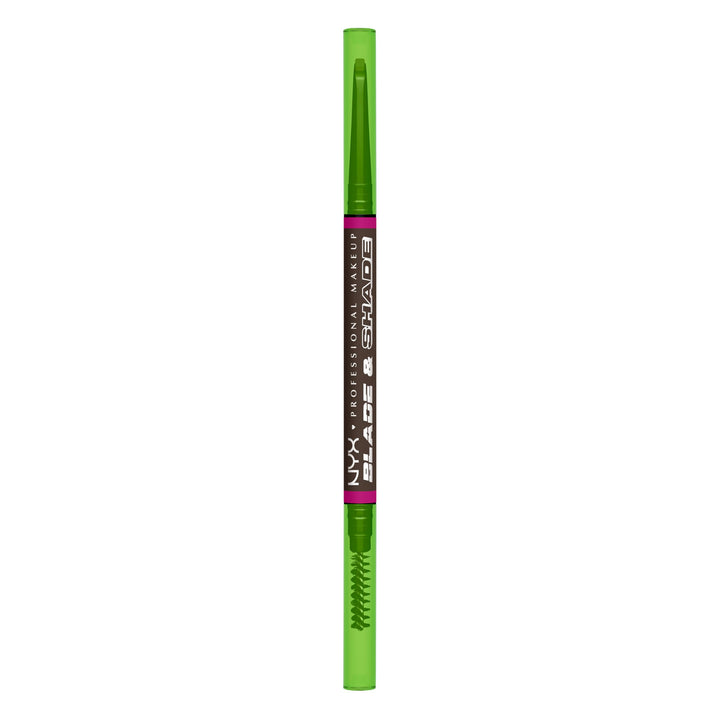 NYX PROFESSIONAL MAKEUP pencil front packaging showing product and shade for easy selection