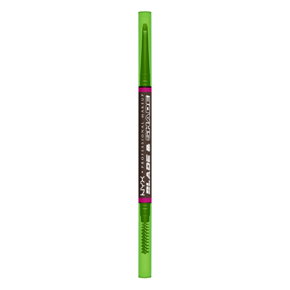 NYX PROFESSIONAL MAKEUP pencil front packaging showing product and shade for easy selection