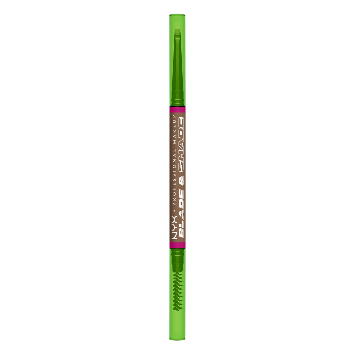 NYX blade & shade front packaging showing product and shade for easy selection