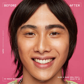 NYX PROFESSIONAL MAKEUP shade edge applying soft fill for blended brows