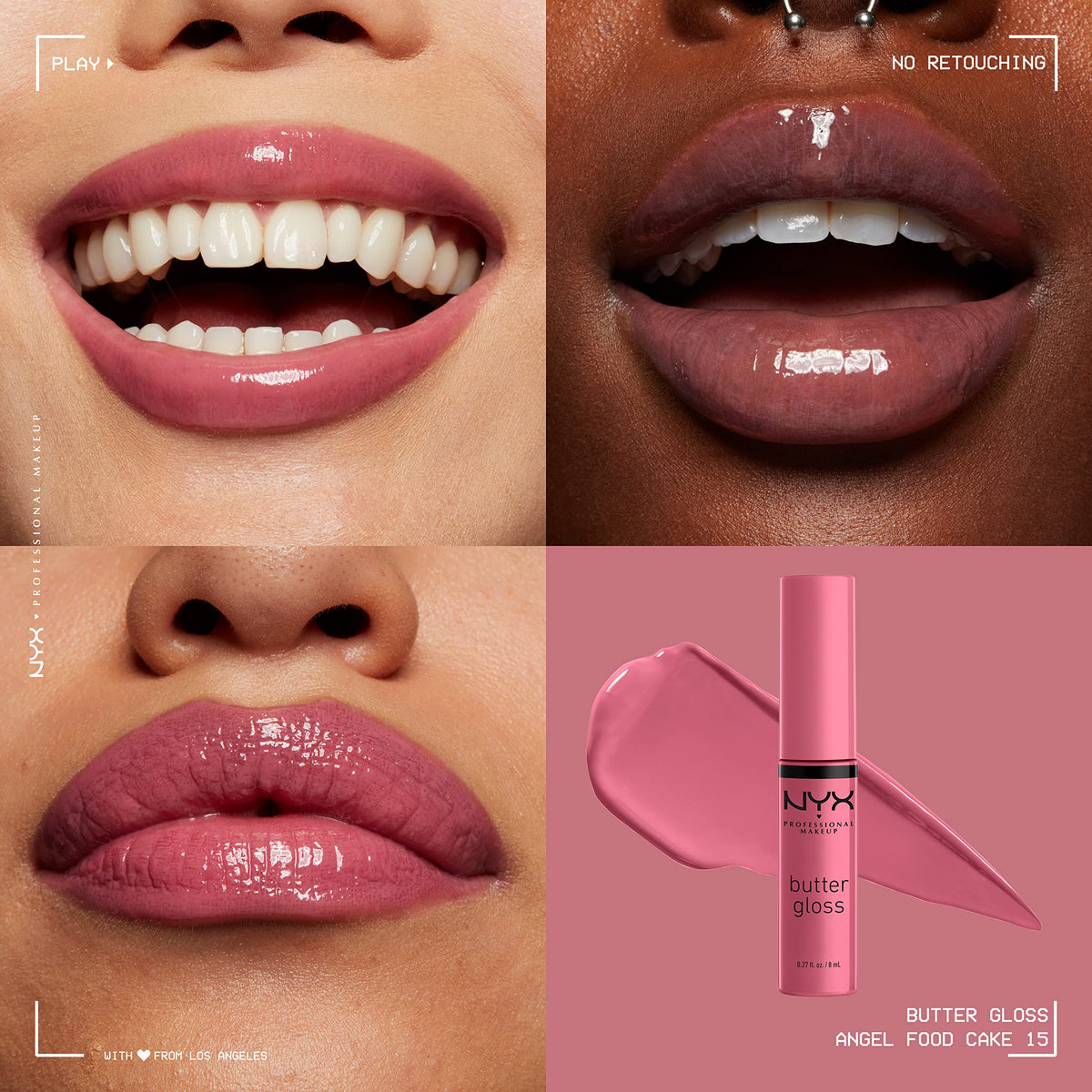 NYX PROFESSIONAL MAKEUP trio tucked inside a makeup bag for on-the-go convenience