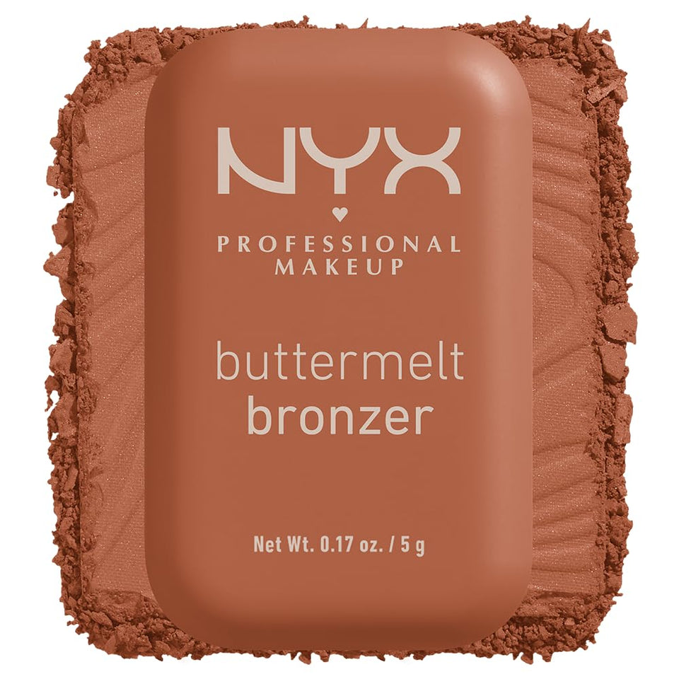 NYX PROFESSIONAL MAKEUP front packaging showing compact and shade name, easy-to-identify product