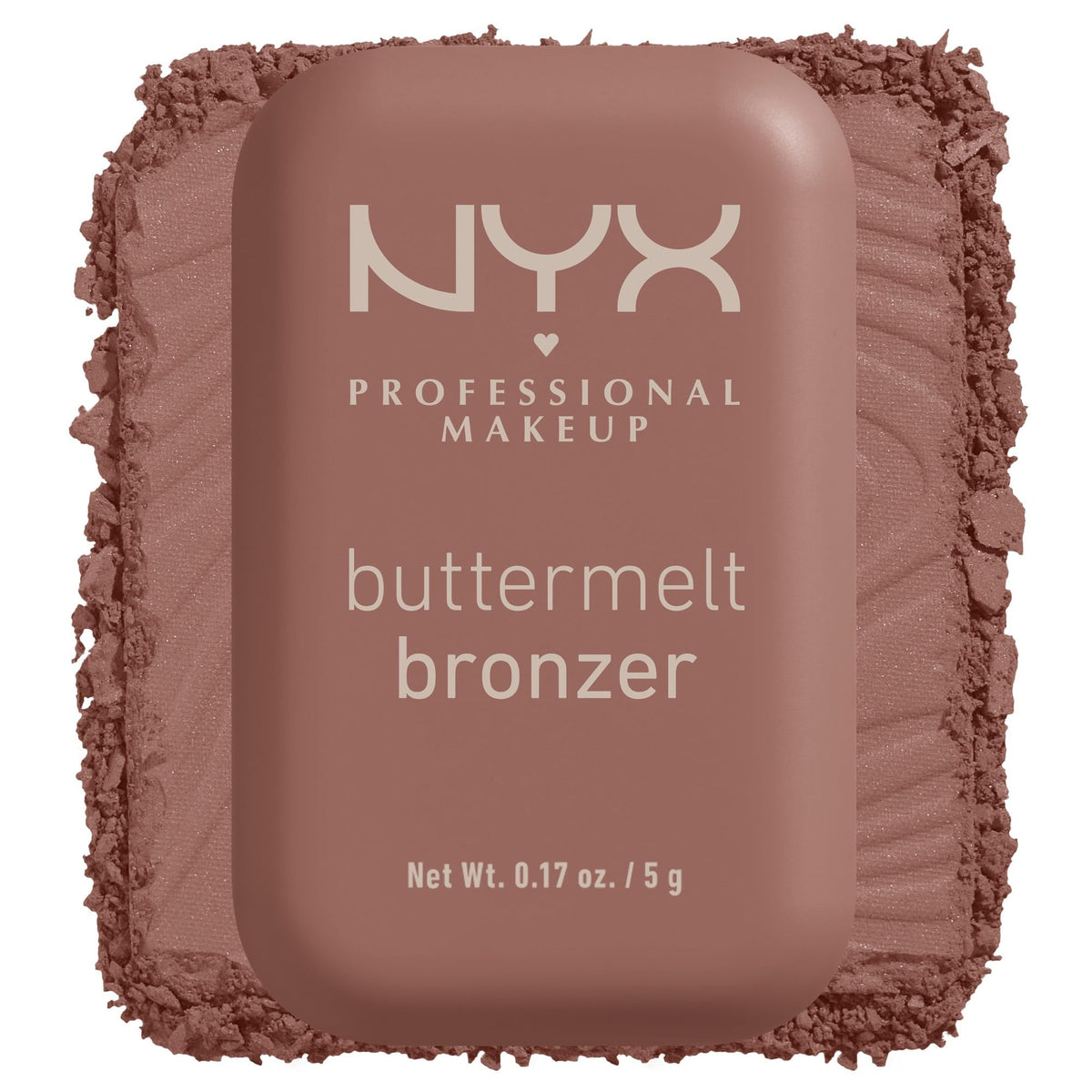 NYX PROFESSIONAL MAKEUP front packaging showing compact and shade name for quick selection
