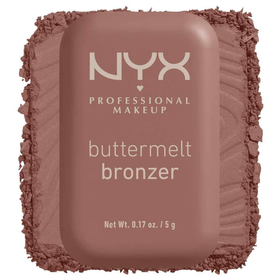 NYX PROFESSIONAL MAKEUP front packaging showing compact and shade name for quick selection