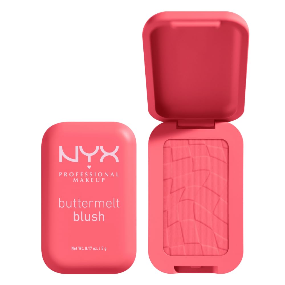 NYX PROFESSIONAL MAKEUP front pan showing U Know Butta shade and payoff