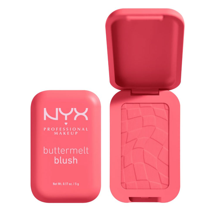 NYX PROFESSIONAL MAKEUP front pan showing U Know Butta shade and payoff