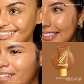 NYX PROFESSIONAL MAKEUP tube of 06 Praline Butta displaying product size and shade label