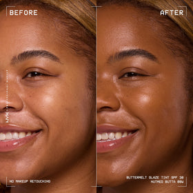 NYX Buttermelt Glaze texture on dropper highlighting smooth blendability