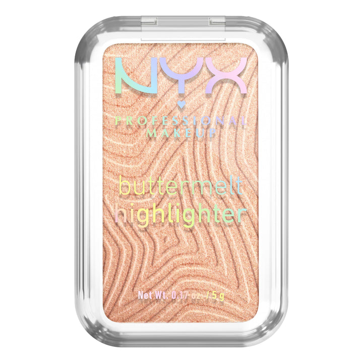 NYX PROFESSIONAL MAKEUP front packaging showing compact and shade name for easy identification