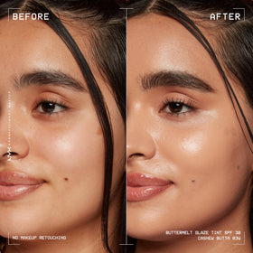 NYX PROFESSIONAL MAKEUP creamy glaze texture close-up showing smooth, hydrating finish