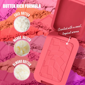 NYX PROFESSIONAL MAKEUP close-up texture revealing buttery blend benefit