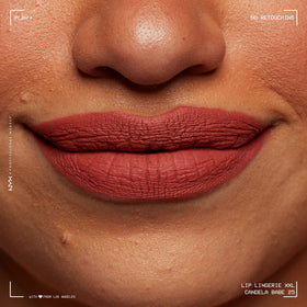 NYX PROFESSIONAL MAKEUP texture pool showing velvety liquid formula and quick-dry appearance