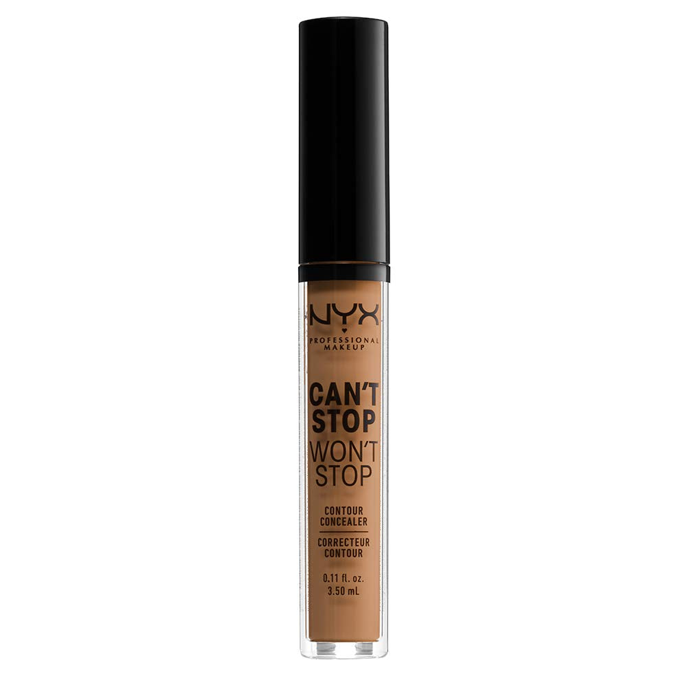 NYX PROFESSIONAL MAKEUP before and after contour comparison showing sculpted, natural-looking definition