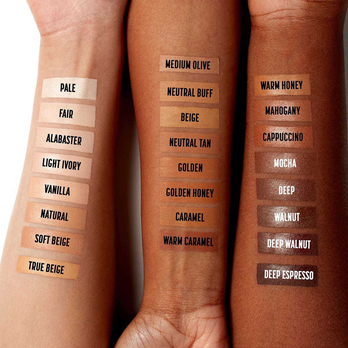 NYX PROFESSIONAL MAKEUP concealer applied under eye illustrating brightening effect and crease resistance