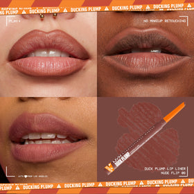 NYX PROFESSIONAL MAKEUP close-up of dual-edged precision tip demonstrating precise application benefit
