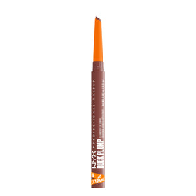 NYX PROFESSIONAL MAKEUP front packaging of Nude Flip liner shows shade and matte finish benefit