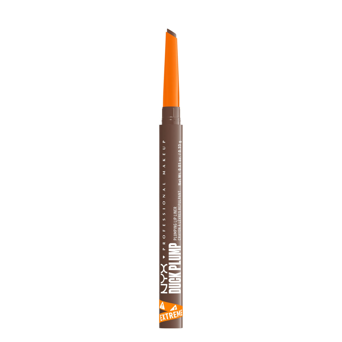 NYX PROFESSIONAL MAKEUP front packaging showing product and shade benefits
