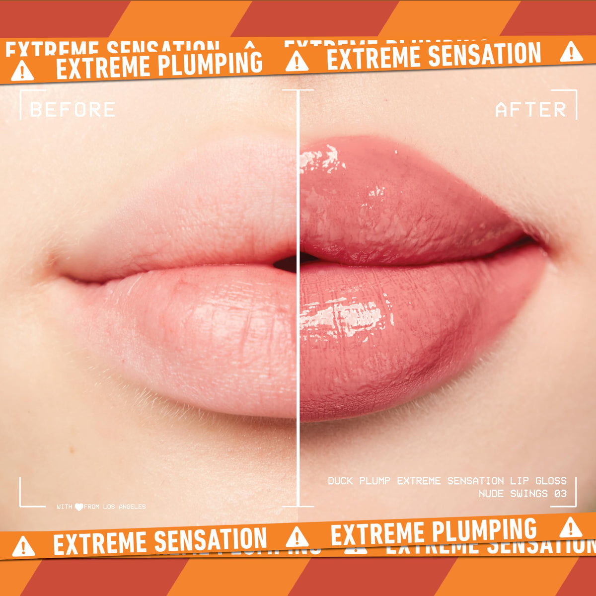 NYX PROFESSIONAL MAKEUP wand applicator close-up for easy, precise gloss application