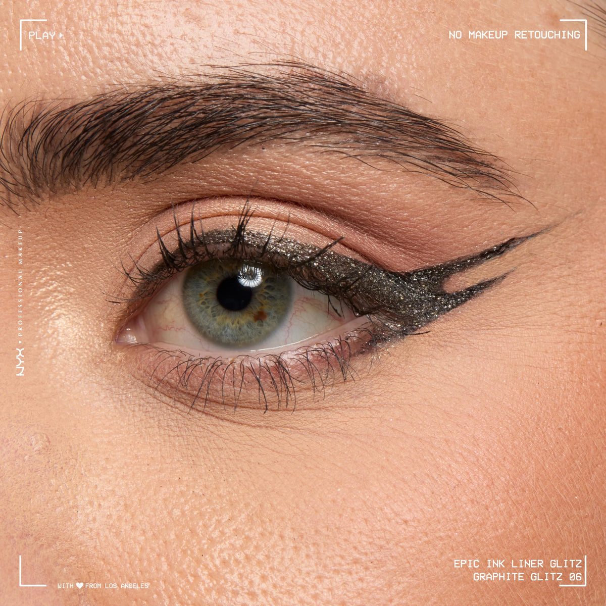 NYX PROFESSIONAL MAKEUP Epic Ink Glitz Liner packaging and label showing shade name and branding