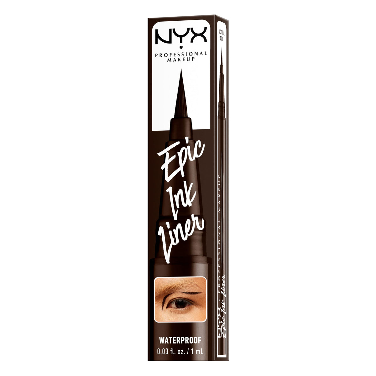 NYX PROFESSIONAL MAKEUP lifestyle flatlay in makeup bag ideal for on-the-go touchups