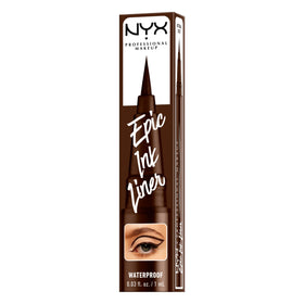NYX PROFESSIONAL MAKEUP swatch highlighting smooth matte texture and blendability