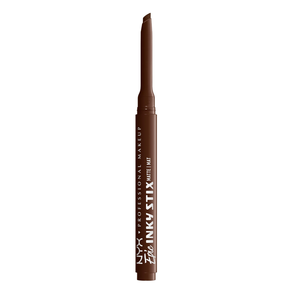 NYX PROFESSIONAL MAKEUP front packaging showing Ember Energy shade and benefit of bold color