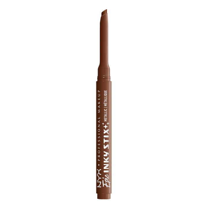 NYX Professional Makeup front packaging showing Kinetic Copper shade benefit quick use