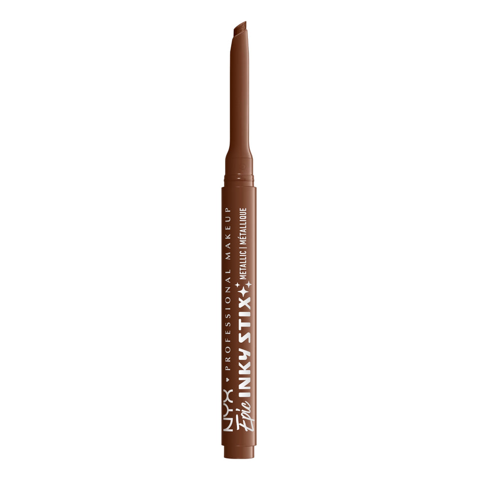 NYX Professional Makeup front packaging showing Kinetic Copper shade benefit quick use