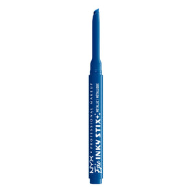 NYX PROFESSIONAL MAKEUP front packaging showing Turbo Teal shade and benefits