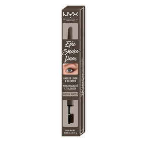 NYX PROFESSIONAL MAKEUP applied on model creates lifted, diffused eye