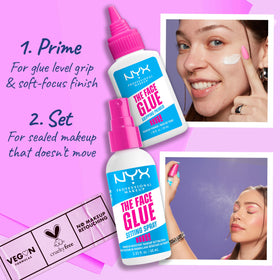 NYX PROFESSIONAL MAKEUP label detail with ingredient list visible, supports informed ingredient awareness