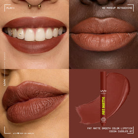 NYX PROFESSIONAL MAKEUP close-up of whipped texture highlighting smooth application