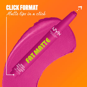 NYX PROFESSIONAL MAKEUP crayon held in hand to show travel-friendly size and convenience