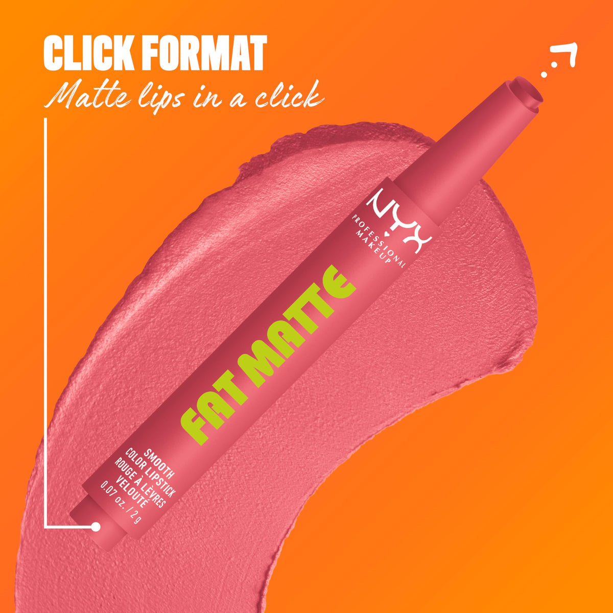 NYX PROFESSIONAL MAKEUP arm swatch showing true Pink Puff payoff and blendability