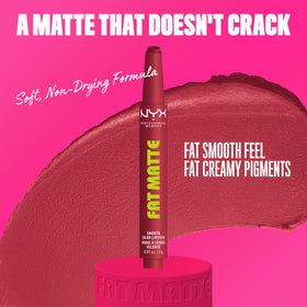 NYX PROFESSIONAL MAKEUP whipped texture close-up showing smooth glide and soft finish