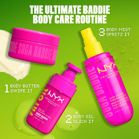 NYX PROFESSIONAL MAKEUP lifestyle on a dinner date showcasing camera-ready glow and confidence benefit