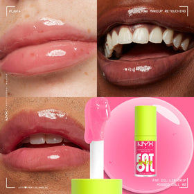 NYX PROFESSIONAL MAKEUP application wand close-up demonstrates smooth non-sticky glide benefit