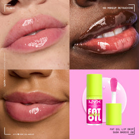 NYX PROFESSIONAL MAKEUP applicator close-up hugging lip shape for even coverage