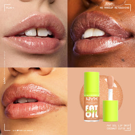 NYX Fat Oil Lip Drip plush applicator detail for smooth even application
