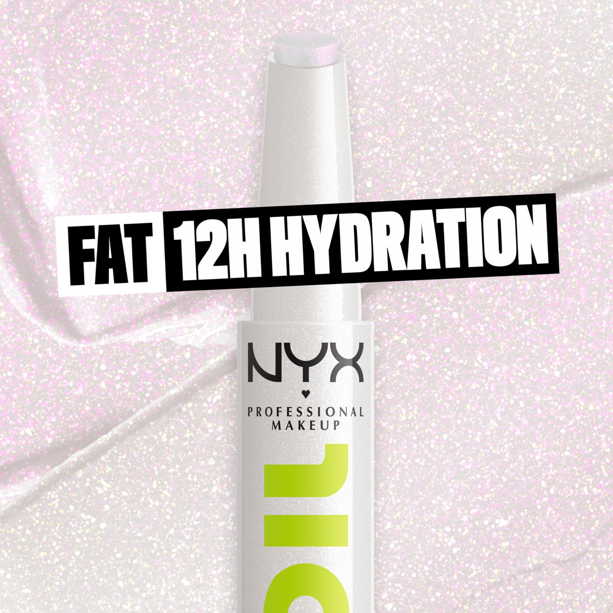 NYX PROFESSIONAL MAKEUP click mechanism detail for mess-free, controlled use