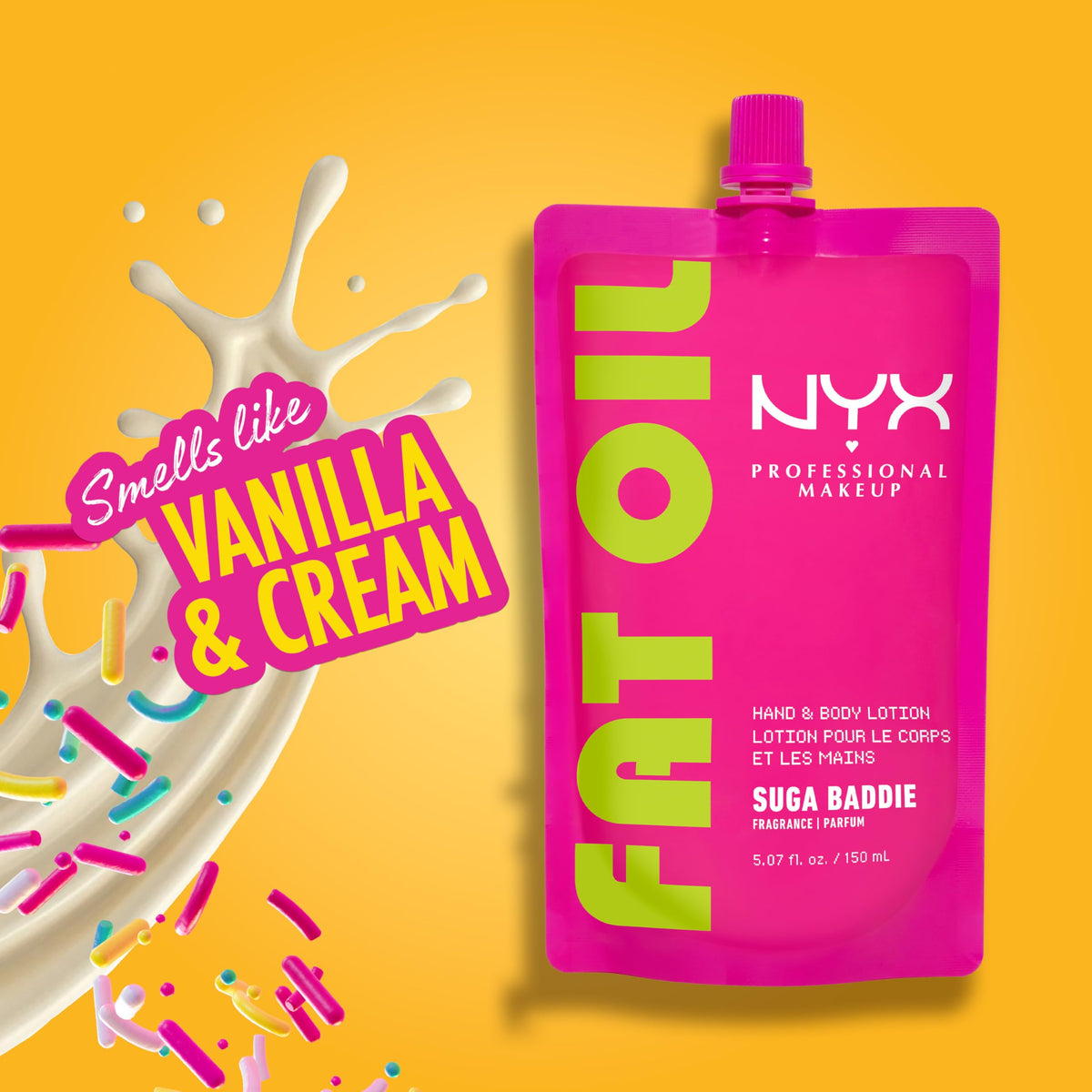 NYX PROFESSIONAL MAKEUP cream texture close-up showing lightweight absorbent finish