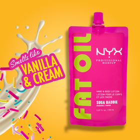 NYX PROFESSIONAL MAKEUP cream texture close-up showing lightweight absorbent finish