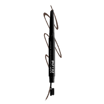 NYX PROFESSIONAL MAKEUP front view of dual-ended pencil showing both ends and shade