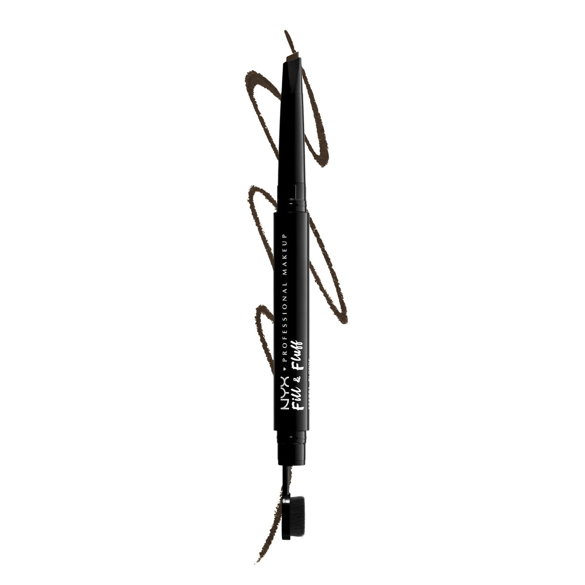 NYX PROFESSIONAL MAKEUP front view of dual-ended pomade pencil for precise shaping